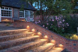 In-built LED outdoor domestic lighting project
